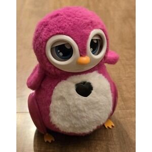Bossa Nova Robotics Interactive Penbo Penguin Penbina Pink Plush Toy Noises Roll